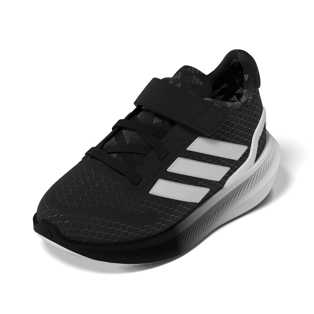 adidas Infant Boys Runfalcon 5 El Slip On Sneakers Shoes Casual - Black